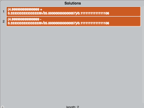 Quadratic Solver