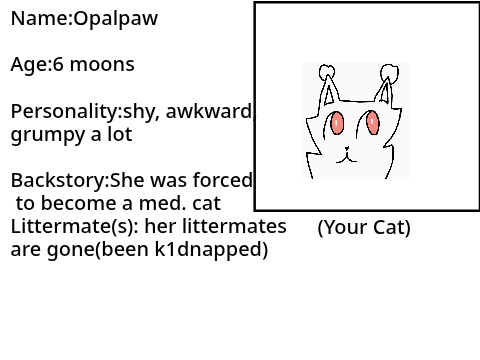 Med Cat Academy Sign up Opalpaw