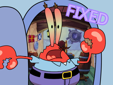 SpongeBob SquarePants: Does Mr. Krabs Look Anything Like That? (FIXED TIMING)