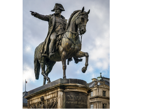A Napoleon statue will be at IGL headquarters lol
