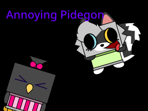 Annoying pigeon meme 