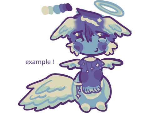 ⤷ .. doodle customs 1/5  ૮･ﻌ･ა