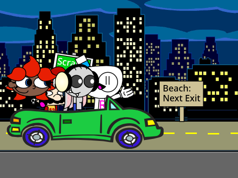 Gone to the Beach!