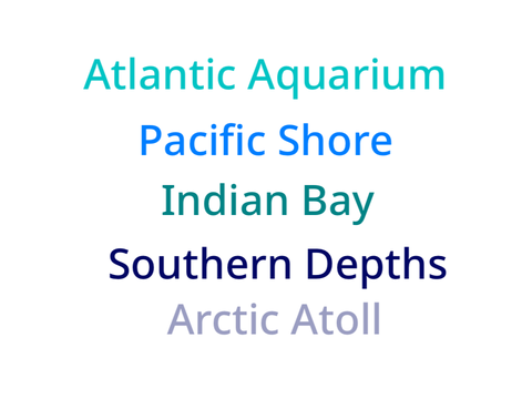 possible msm aquaethereals island names