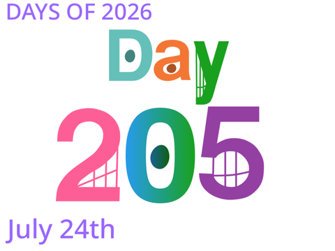 Days of 2026: Day 205