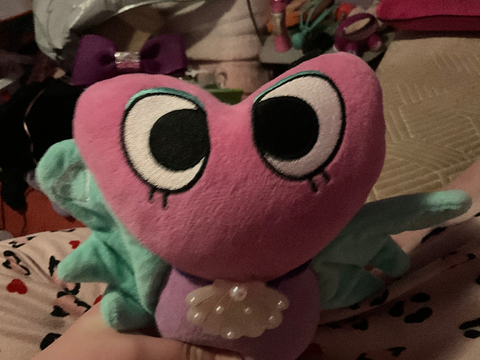 My birthday and the plushy Barney