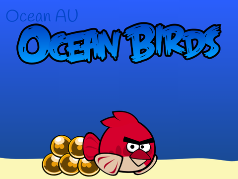 Ocean Birds fish and gameplay concept