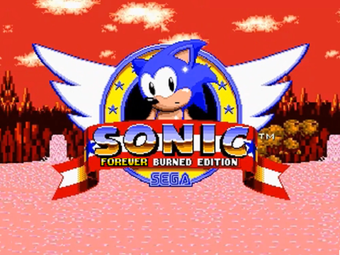 Burning Hill Zone - Sonic 1 Forever: Burned Edition