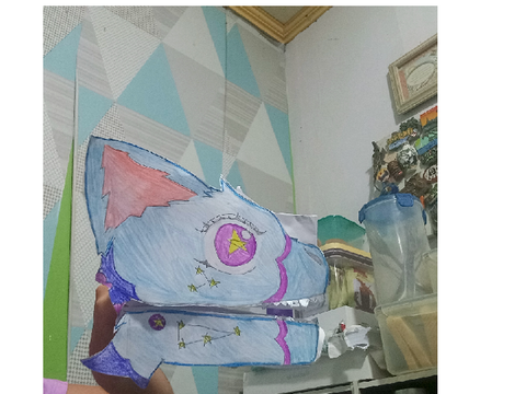 My first dragon puppet!!! 