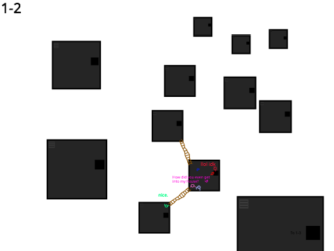 > Exit house