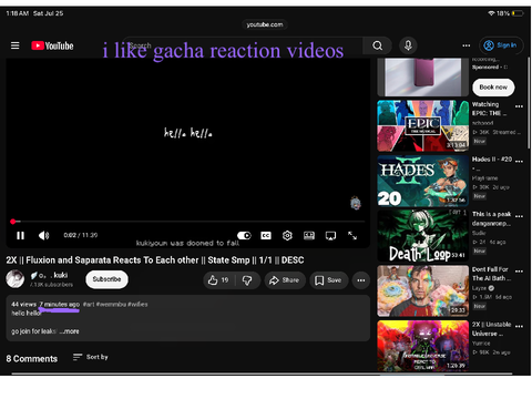 i like gacha reaction videos✅✅