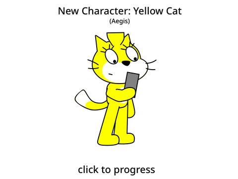 New Character: Yellow Cat