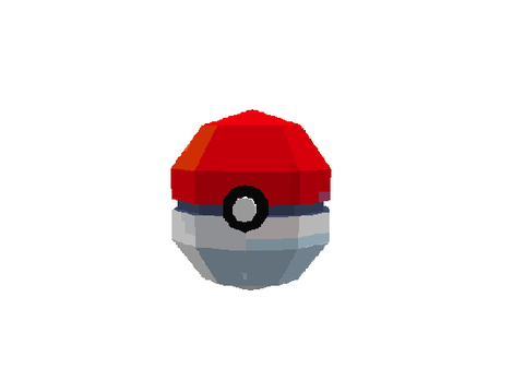 3D poke ball