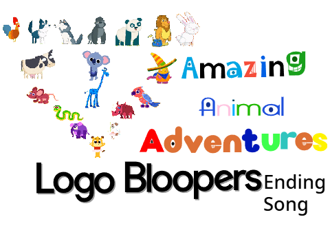 This is the ending song for Amazing Animal Adventures Logo Bloopers