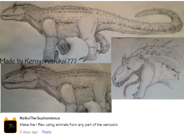 If the Irex was made of Cenozoic animals