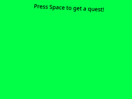 Click on this to get a quest!