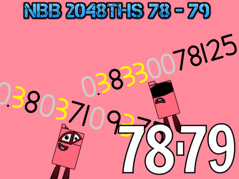 NB Band 2048ths 78 - 79