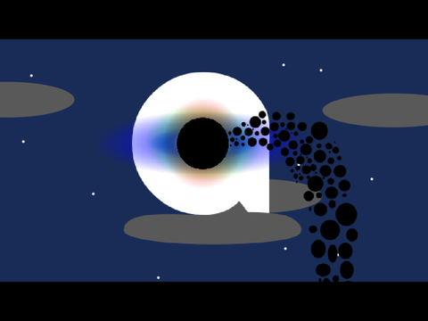 G Is For Moon With Black Hole (UNFINISHED) Test