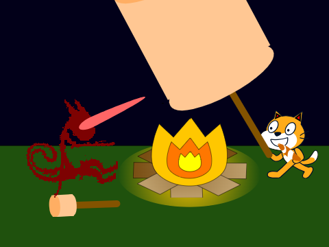 AYS: add yourself around a campfire with him and me