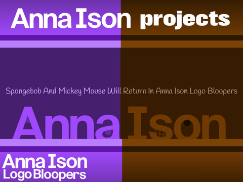 Spongebob And Mickey Mouse Will Return In Anna Ison Logo Bloopers
