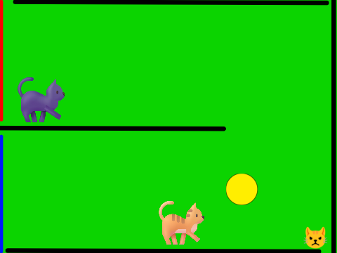 paw pong (2 player game) remix :3