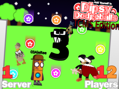 AY In Dipsy Dodgeballs TCMS Edition! [ Server 1 | Remix 4 | 12 Players ]
