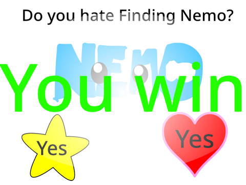 Do you Hate Finding Nemo!?!?