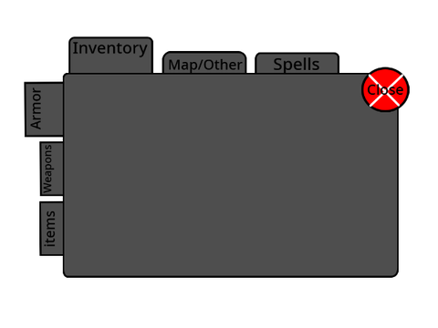 Inventory Menu Thing