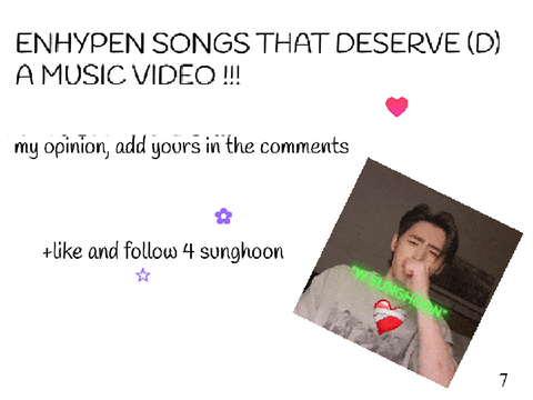 Enhypen songs that deserve a Music video