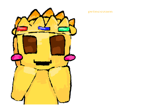 lazy princezam doodle