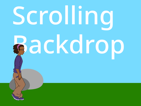 Scrolling Backdrop