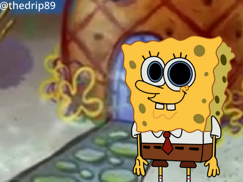 SpongeBob Help Wanted vector