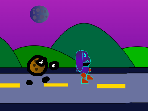 Space correndo