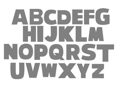 Sprunki Alphabet Lore Font remix