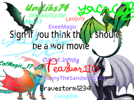 Sign If You Think We Need A WOF Movie! remix