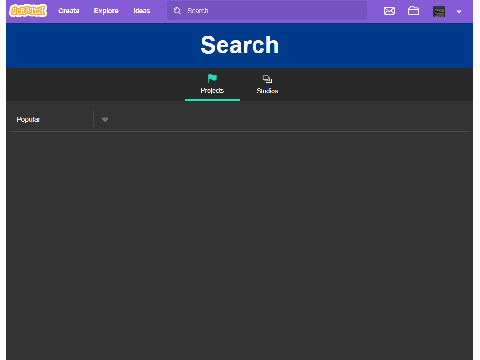 scratch please fix your search