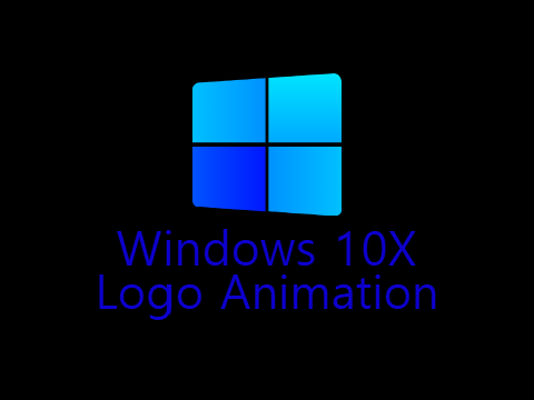 Windows 10X Logo Animation