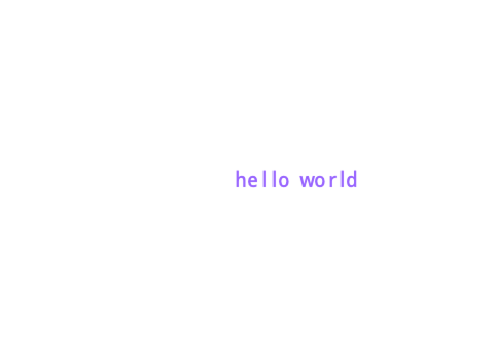 text thing