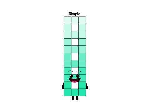 DoritoAnimates Difficultyblocks Band Omega Different 1 to 28
