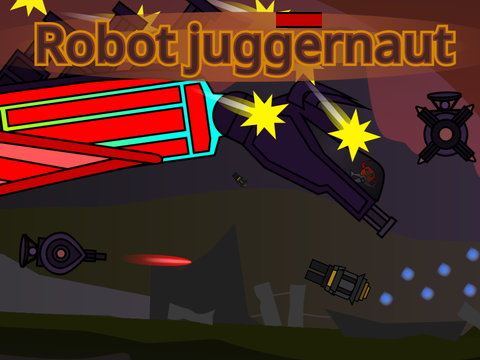Robot juggernaut Boss Fight (final boss)