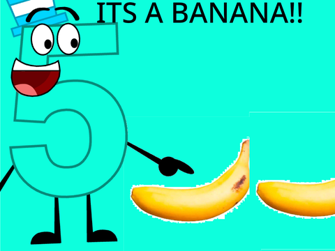 BANANA NEXT TO A BANANA