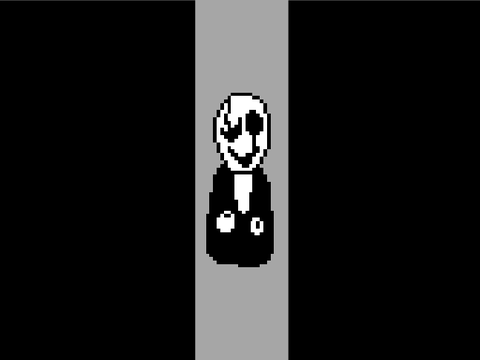 W.D GASTER IN DELTARUNE BUILT IT ALL FROM AN EMPTY ROOM