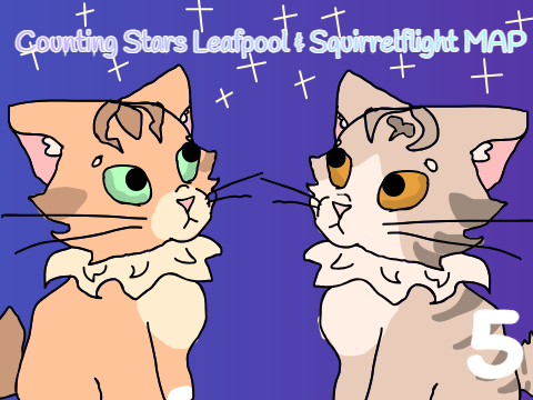 COUNTING STARS LEAFPOOL AND SQUIRRELFLIGHT MAP!!!!!!!!!!!