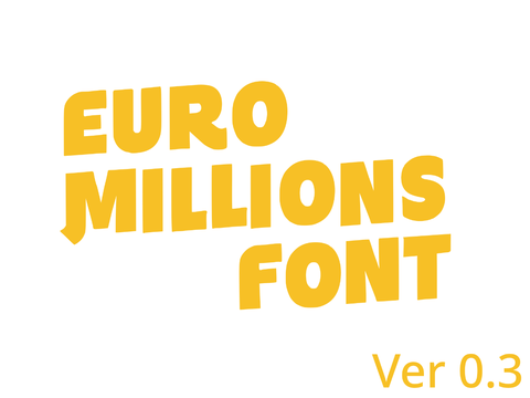 EuroMillions Font (v0.3)