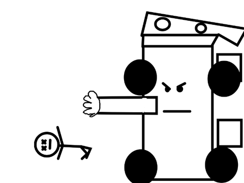 The Stickman World [PART 3] Hit By A Car