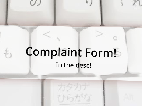 - Complaint Folder °˖◝