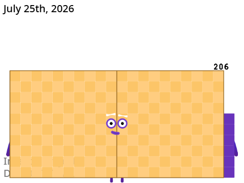 Days of 2026: Day 206