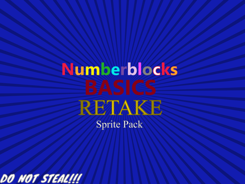 Classic Numberblocks Basics: Retake - Sprite Pack