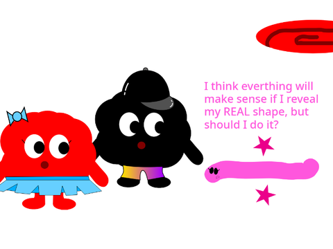 Should the worm reveal it's shape? (5)