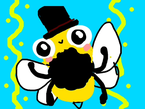 Happy bee